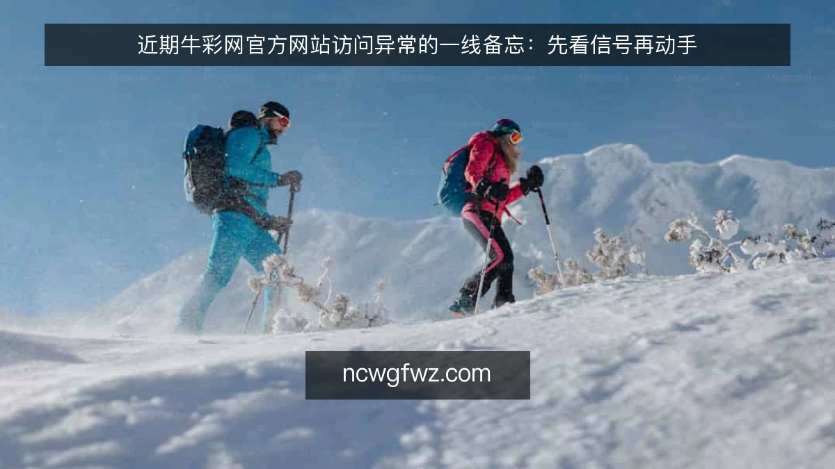 近期牛彩网官方网站访问异常的一线备忘：先看信号再动手
